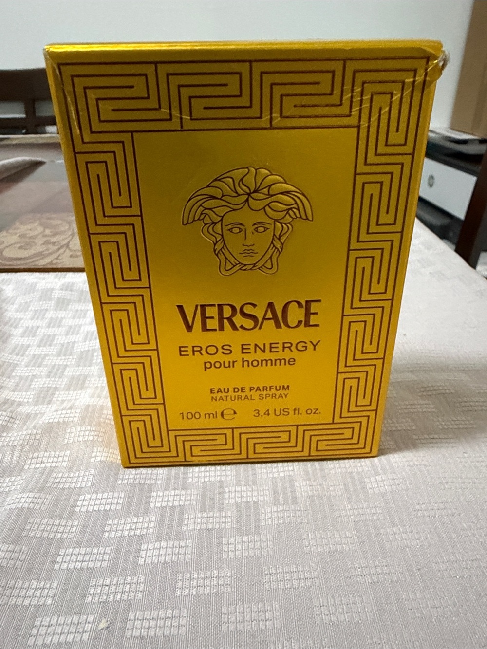 Versace Eros Energy Pour Homme - Yellow Gold Box